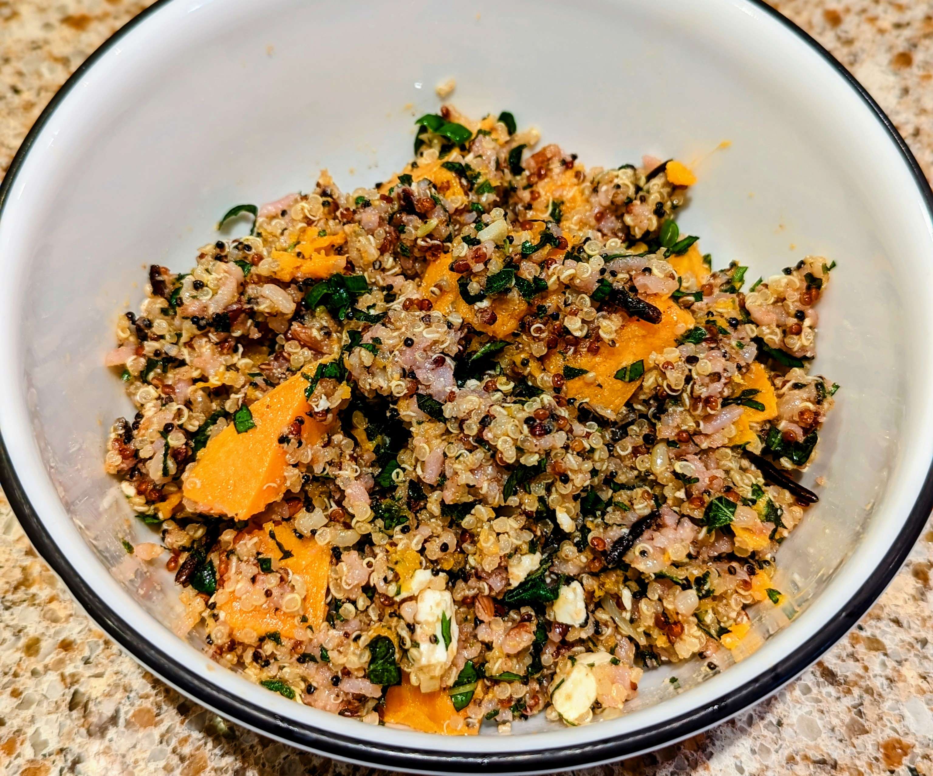 Grain Salad w/ Dried Persian Lime