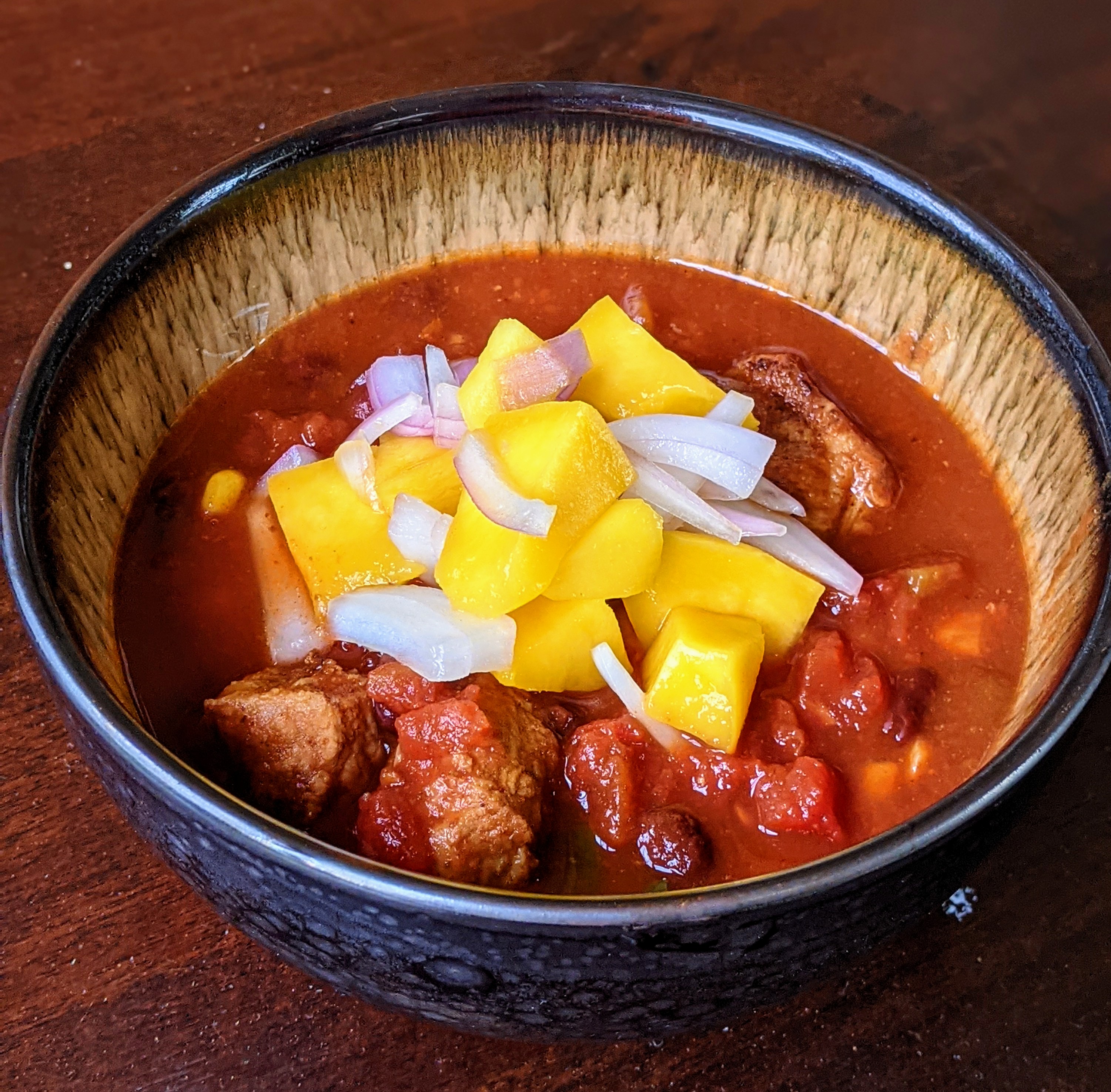 Caribbean Pork Chili