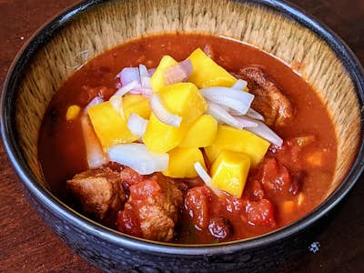 Caribbean Pork Chili