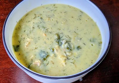 Lemon Dill Chicken Soup