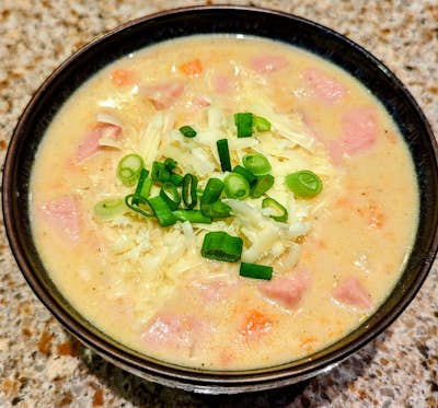 Instant Pot Ham & Potato Soup