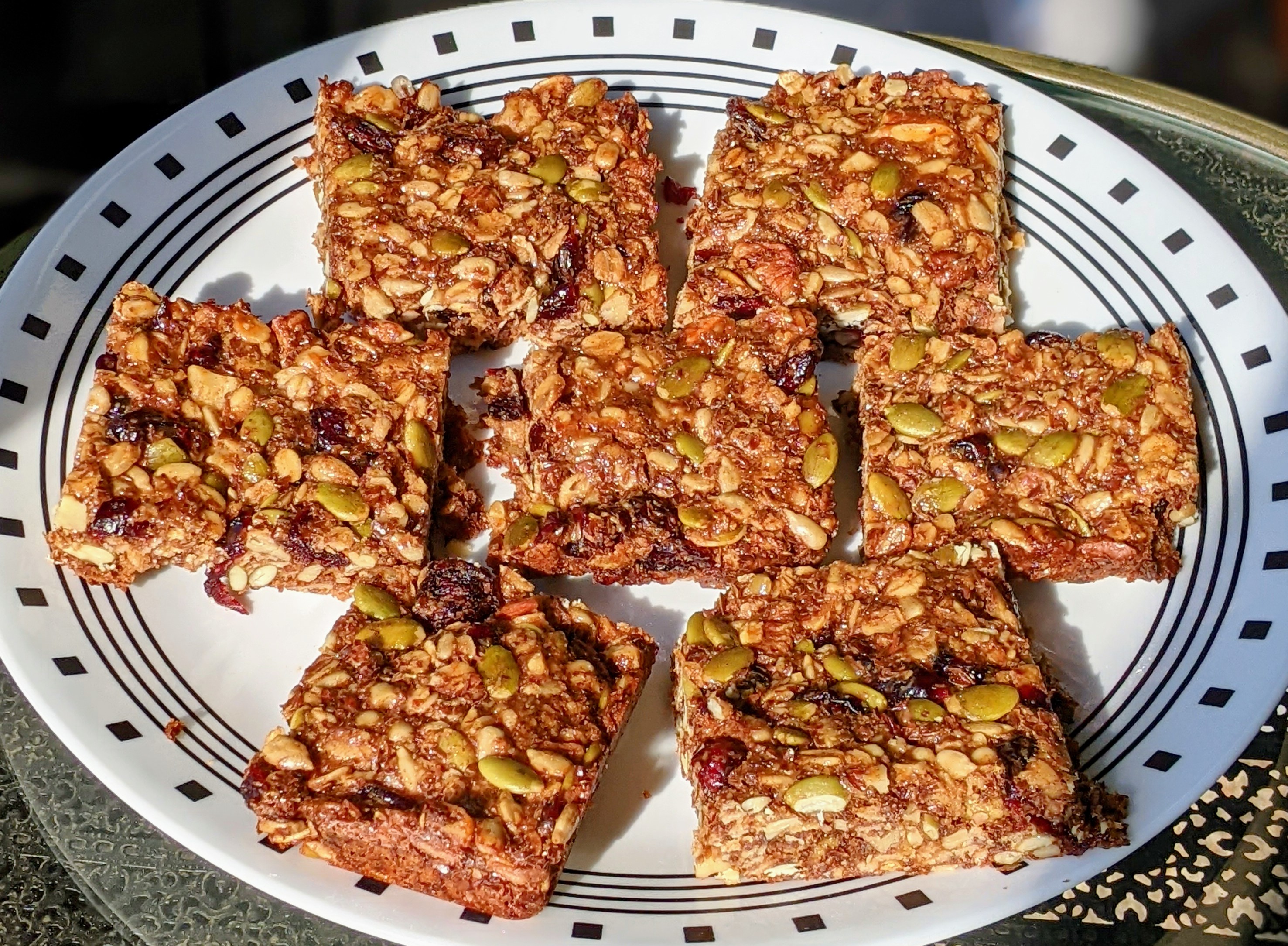Cranberry Granola Bars