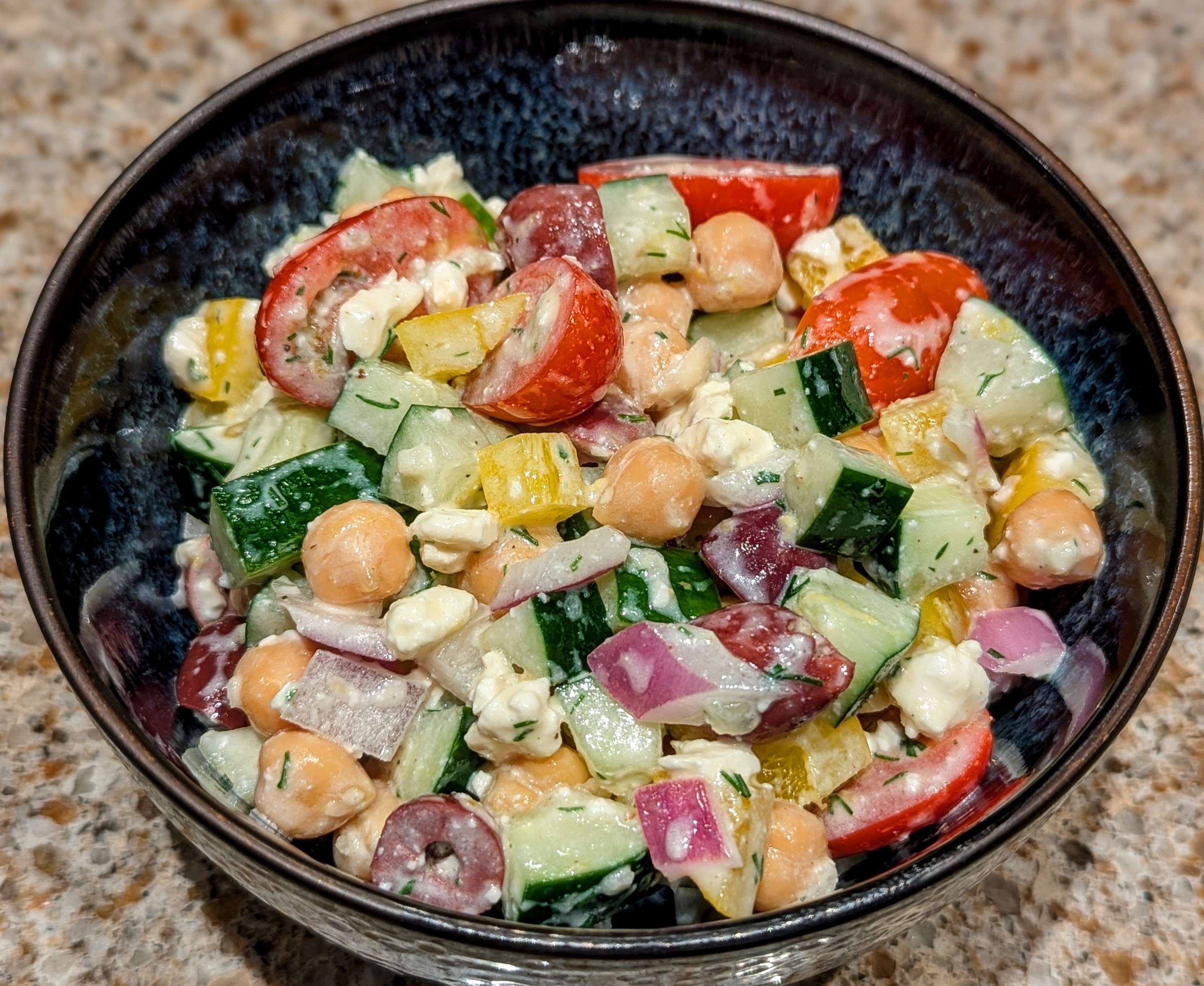 Greek Chickpea Salad