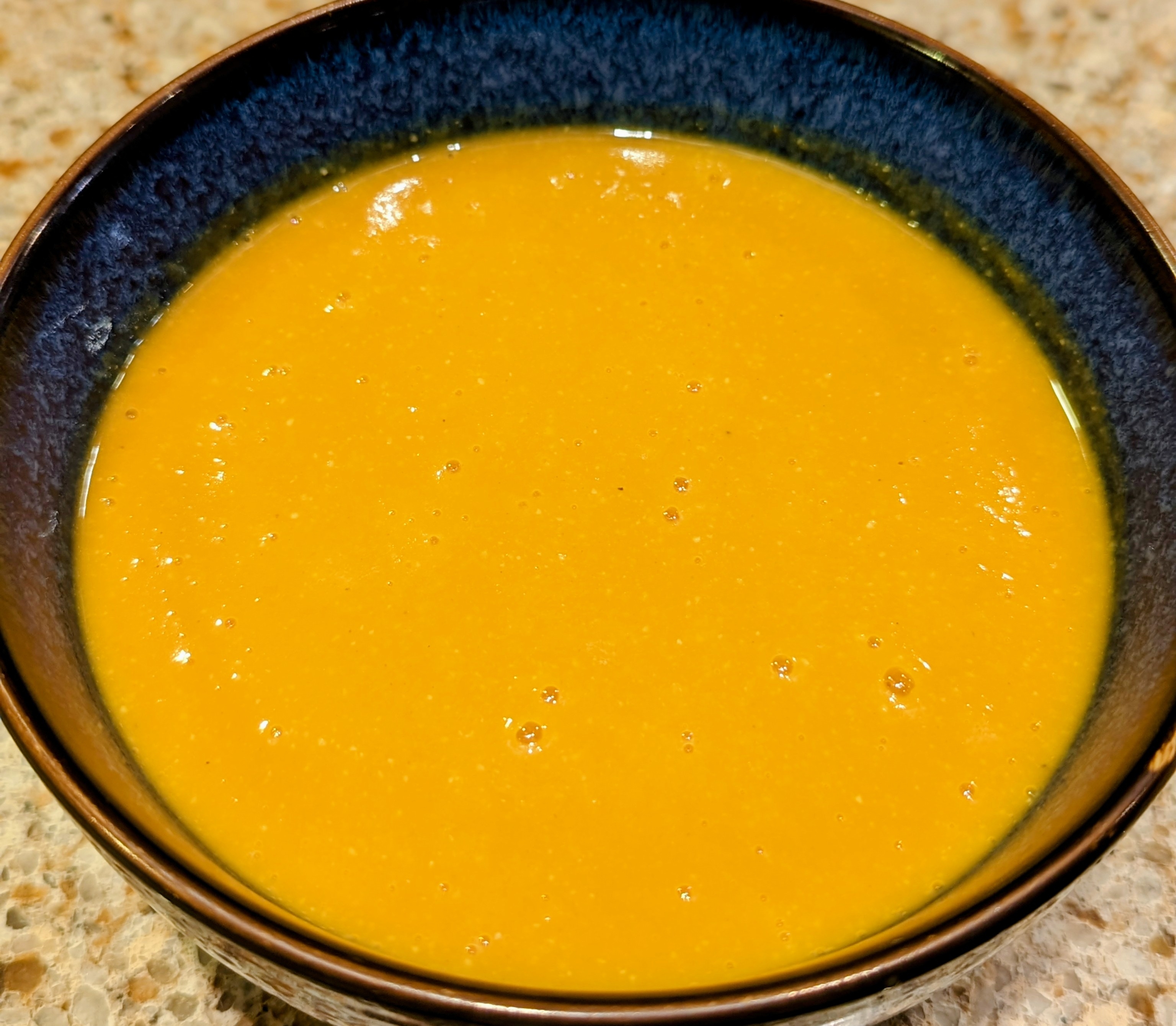 Sweet Potato & Macadamia Soup