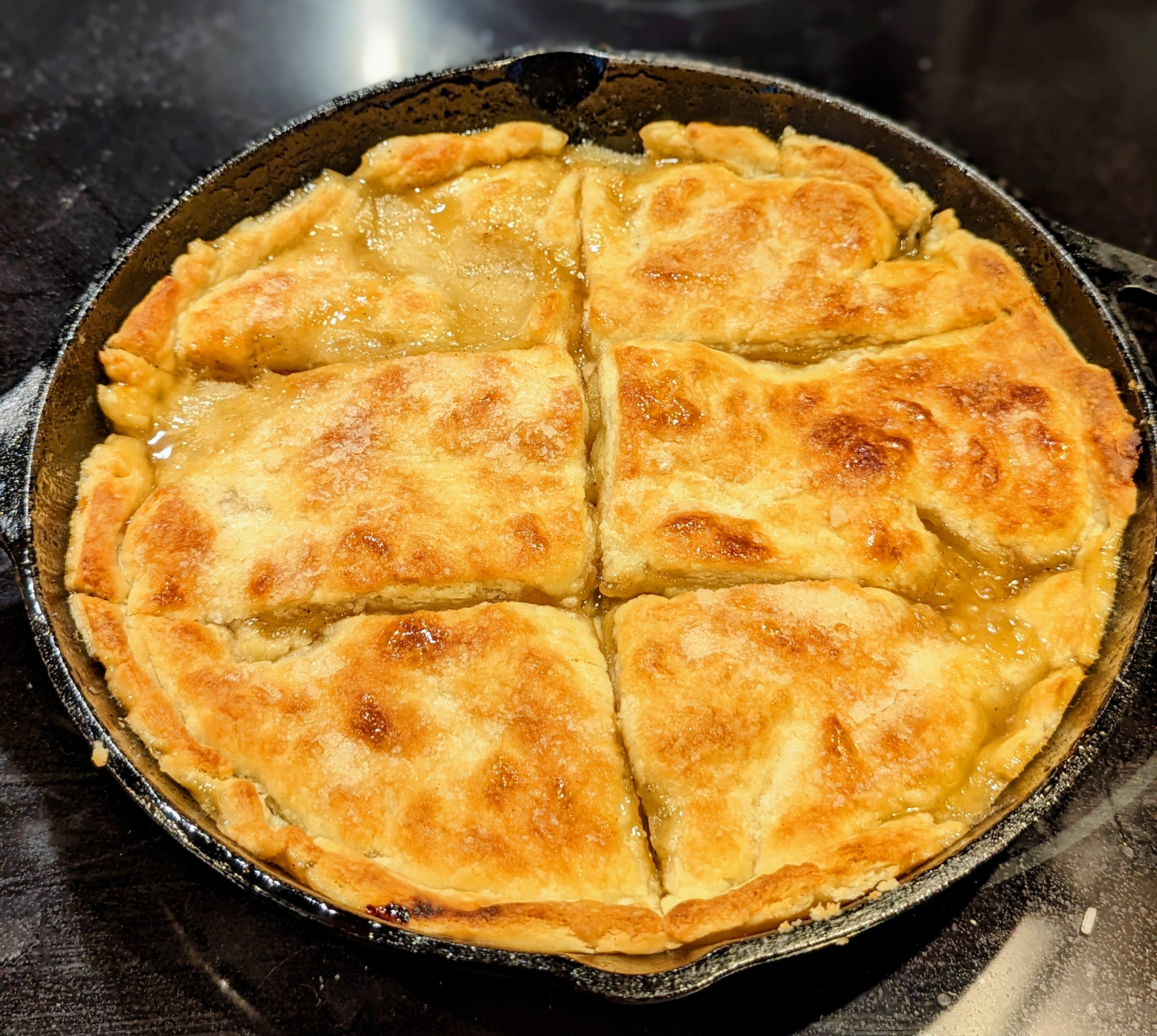 Skillet Apple Pie