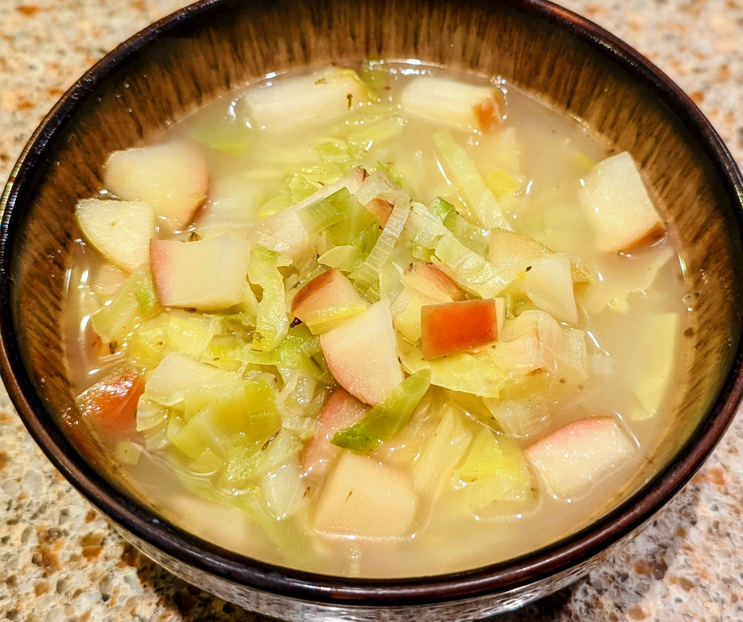 Apple Cabbage Stew
