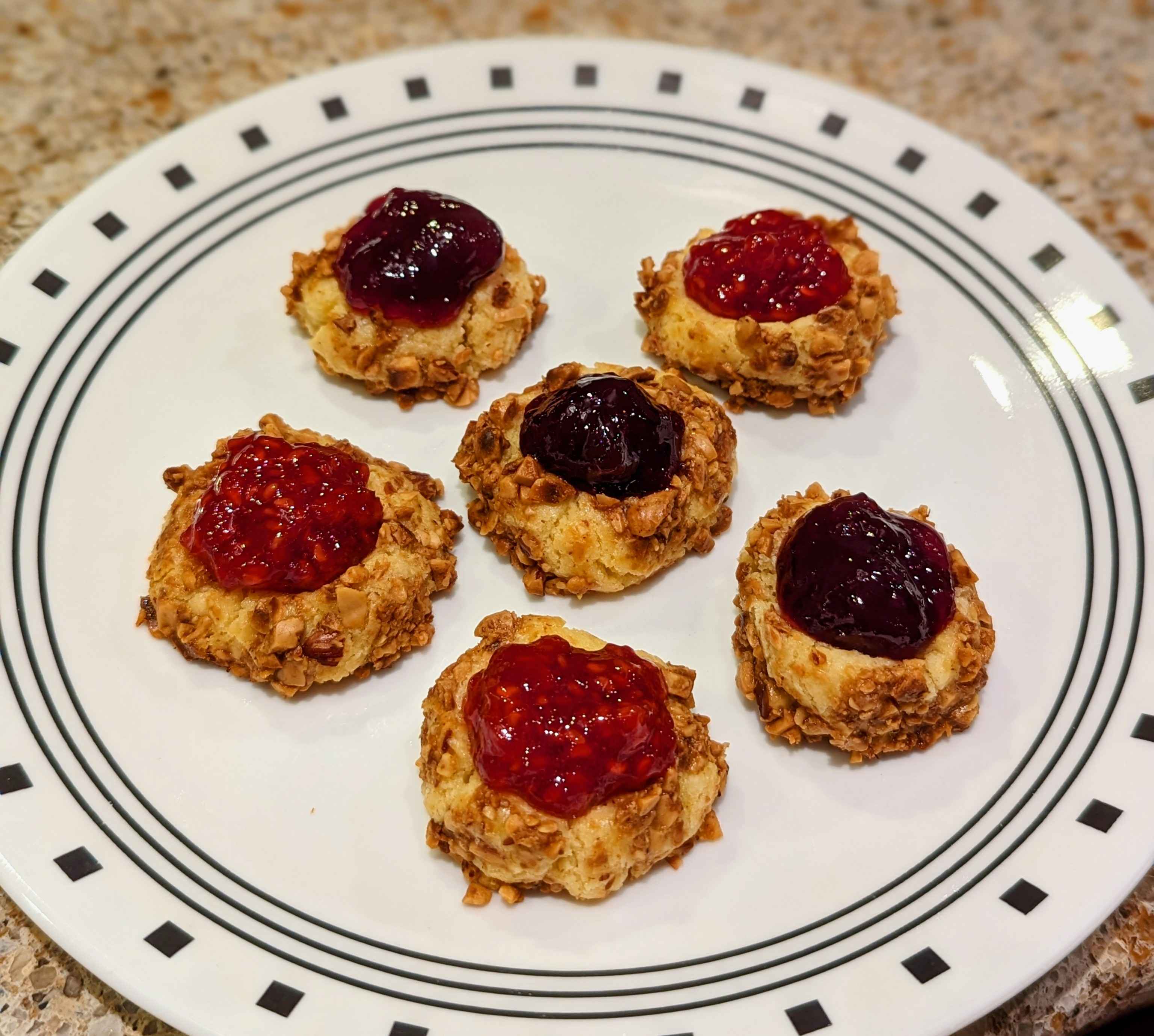 Jam Thumbprint Cookies