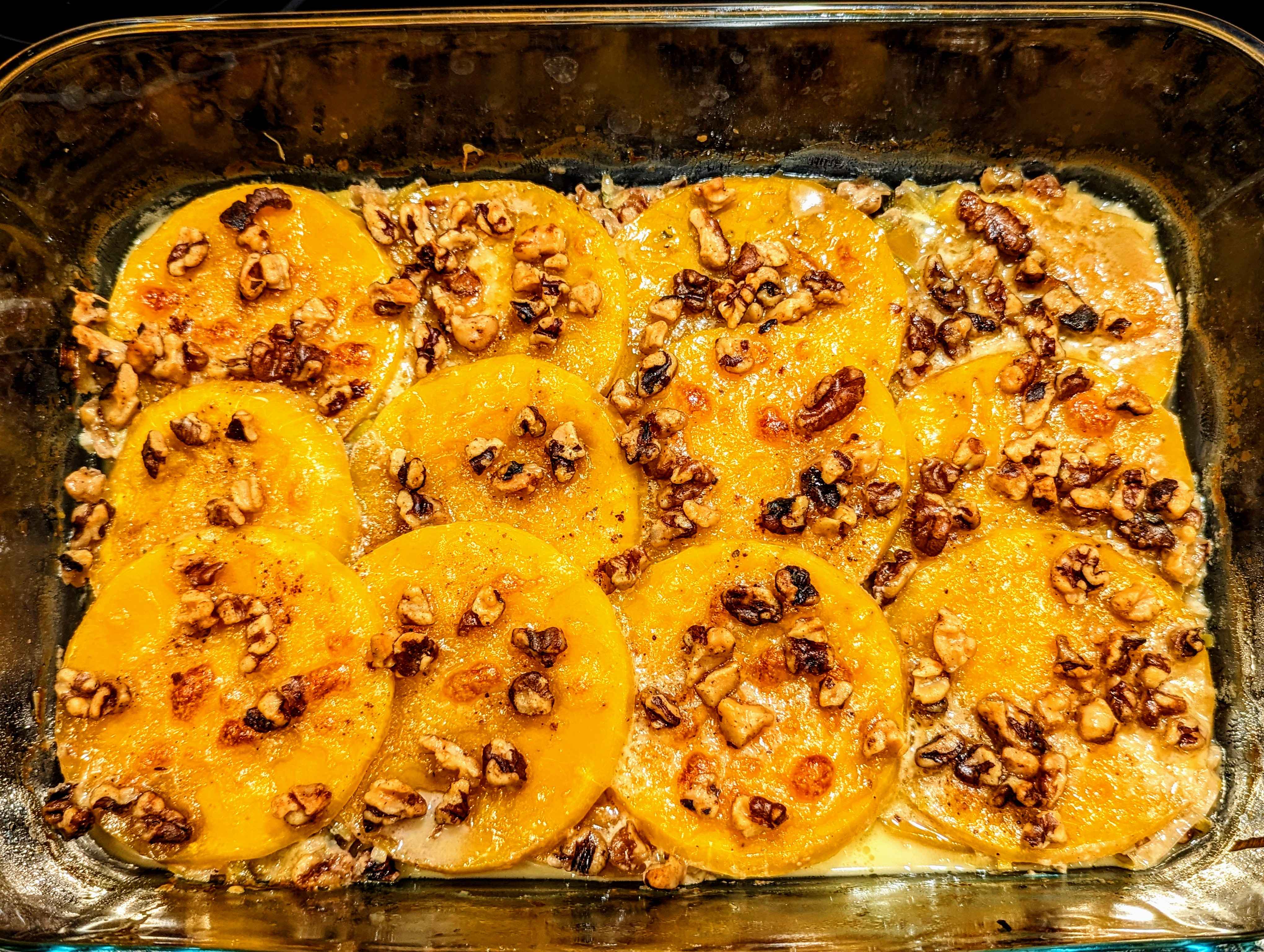 Butternut Squash Gratin