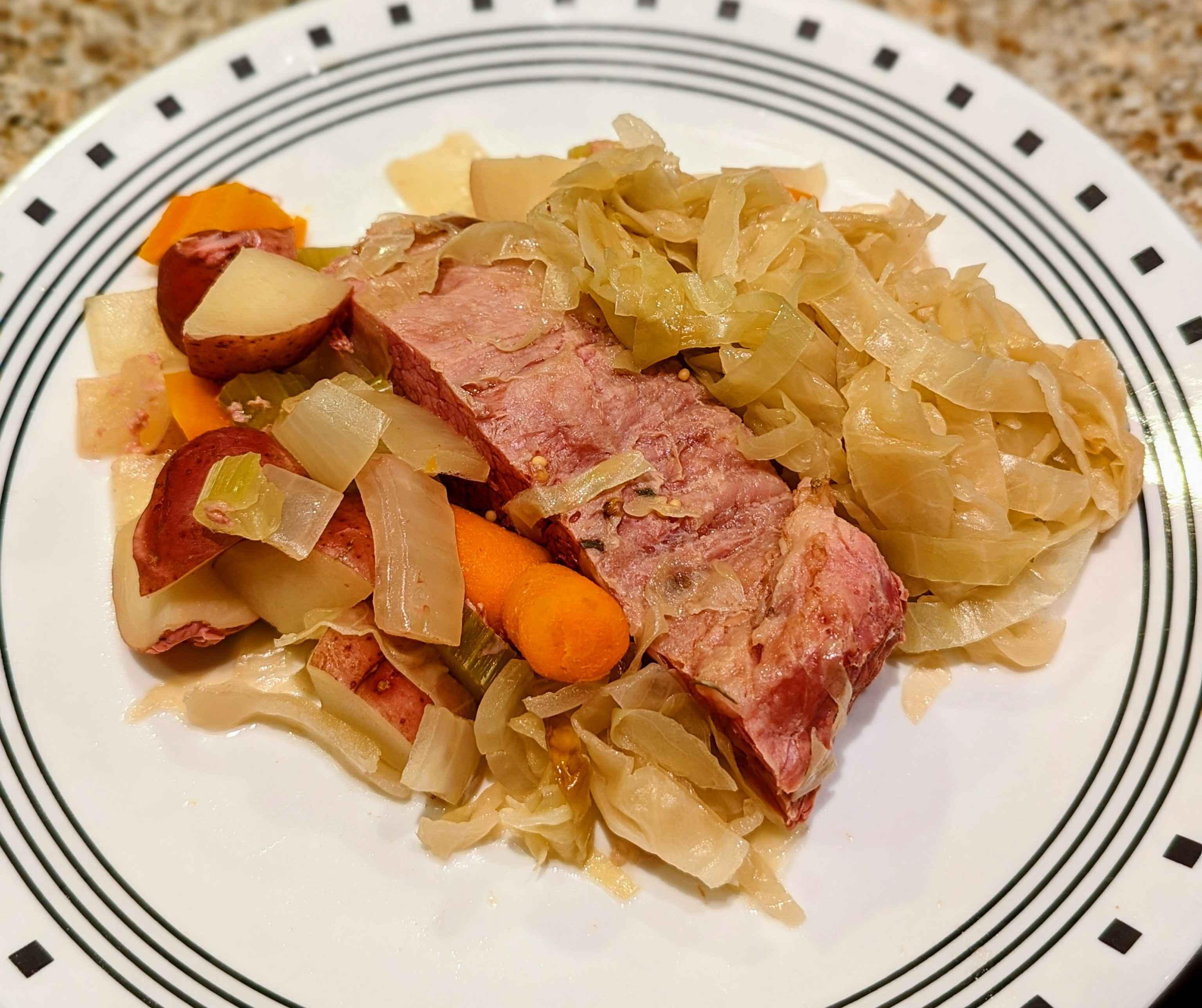 Corned Beef & Cabbage