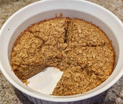 Peanut Butter Baked Oatmeal