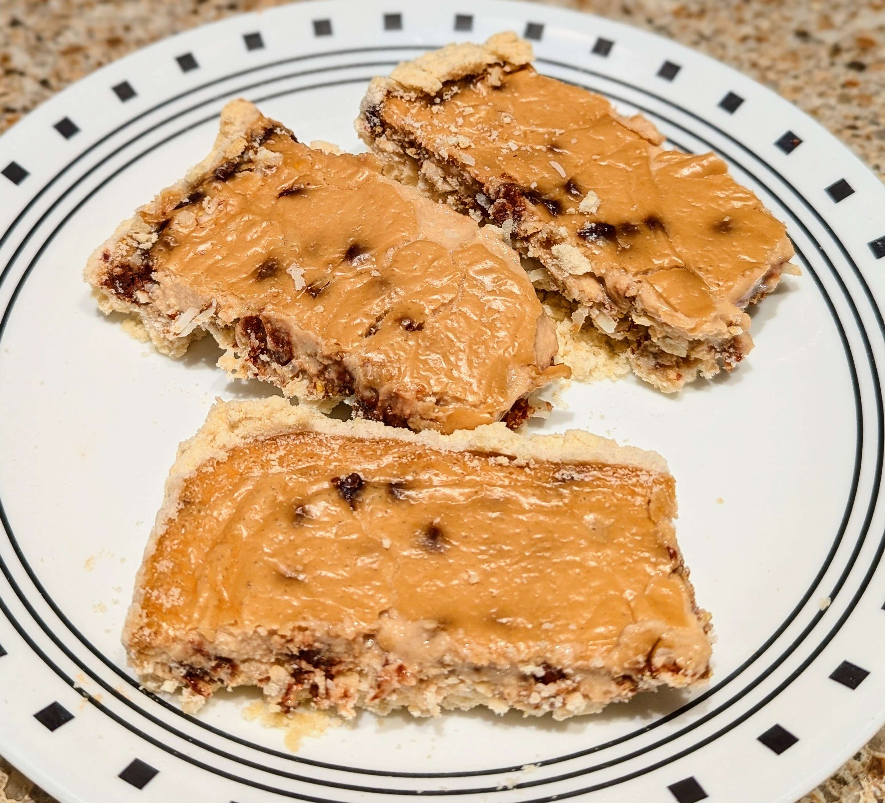 Almond Butter Biscuit Bars