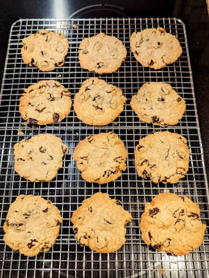 Oatmeal Raisin Shortbread Cookies