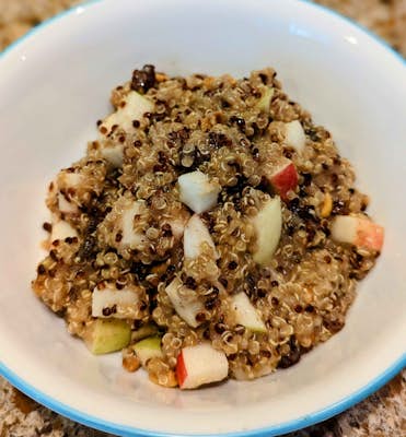 Apple Cinnamon Quinoa Bowl