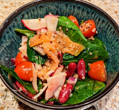 Smoked Salmon Quinoa Salad