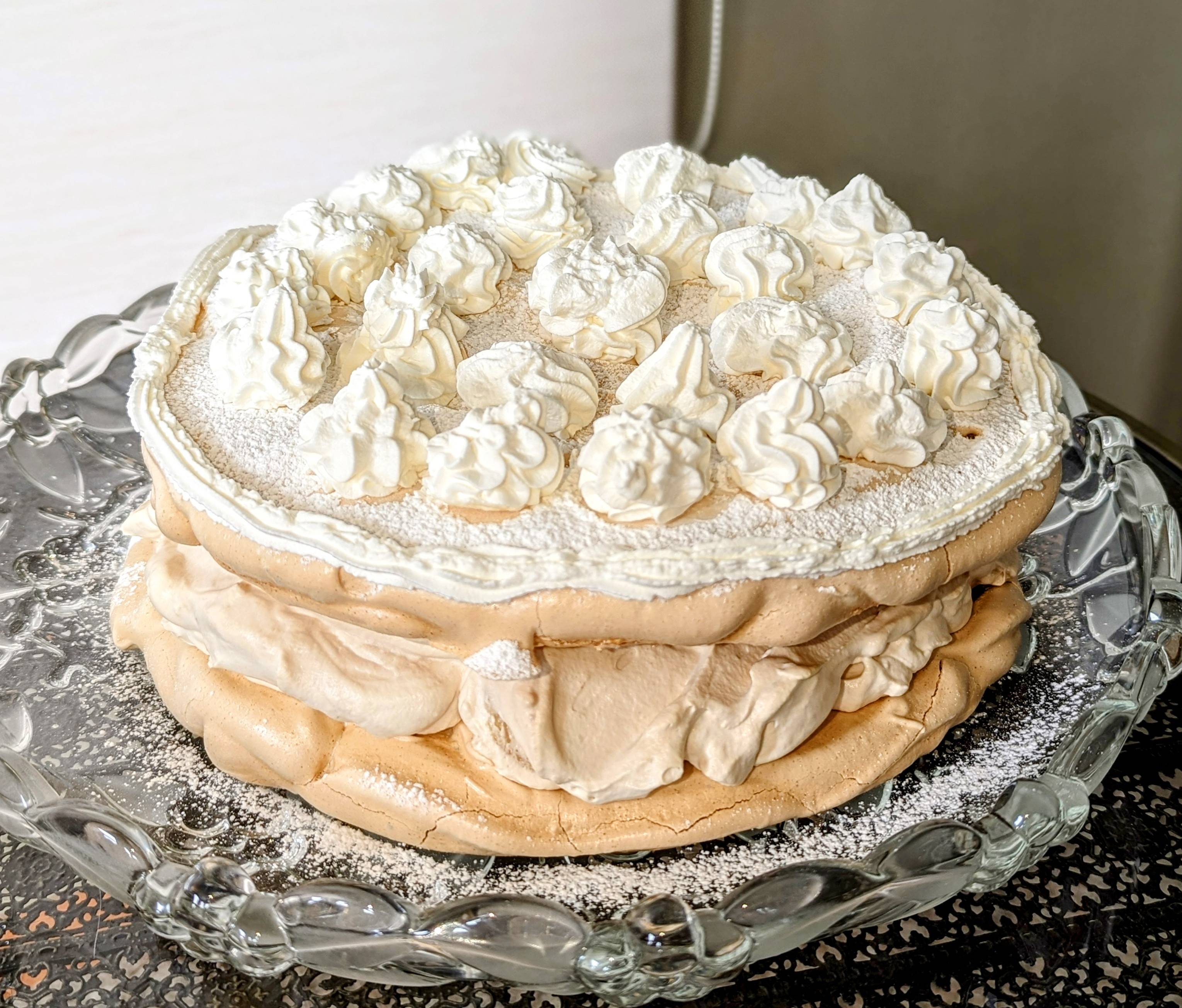 Coffee & Banana Vacherin