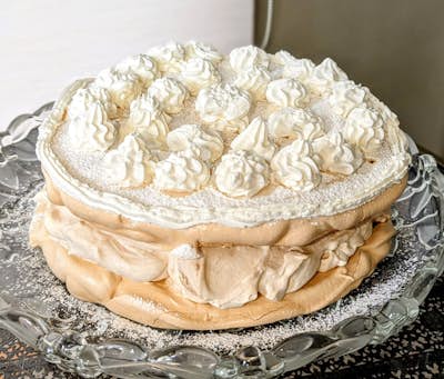 Coffee & Banana Vacherin