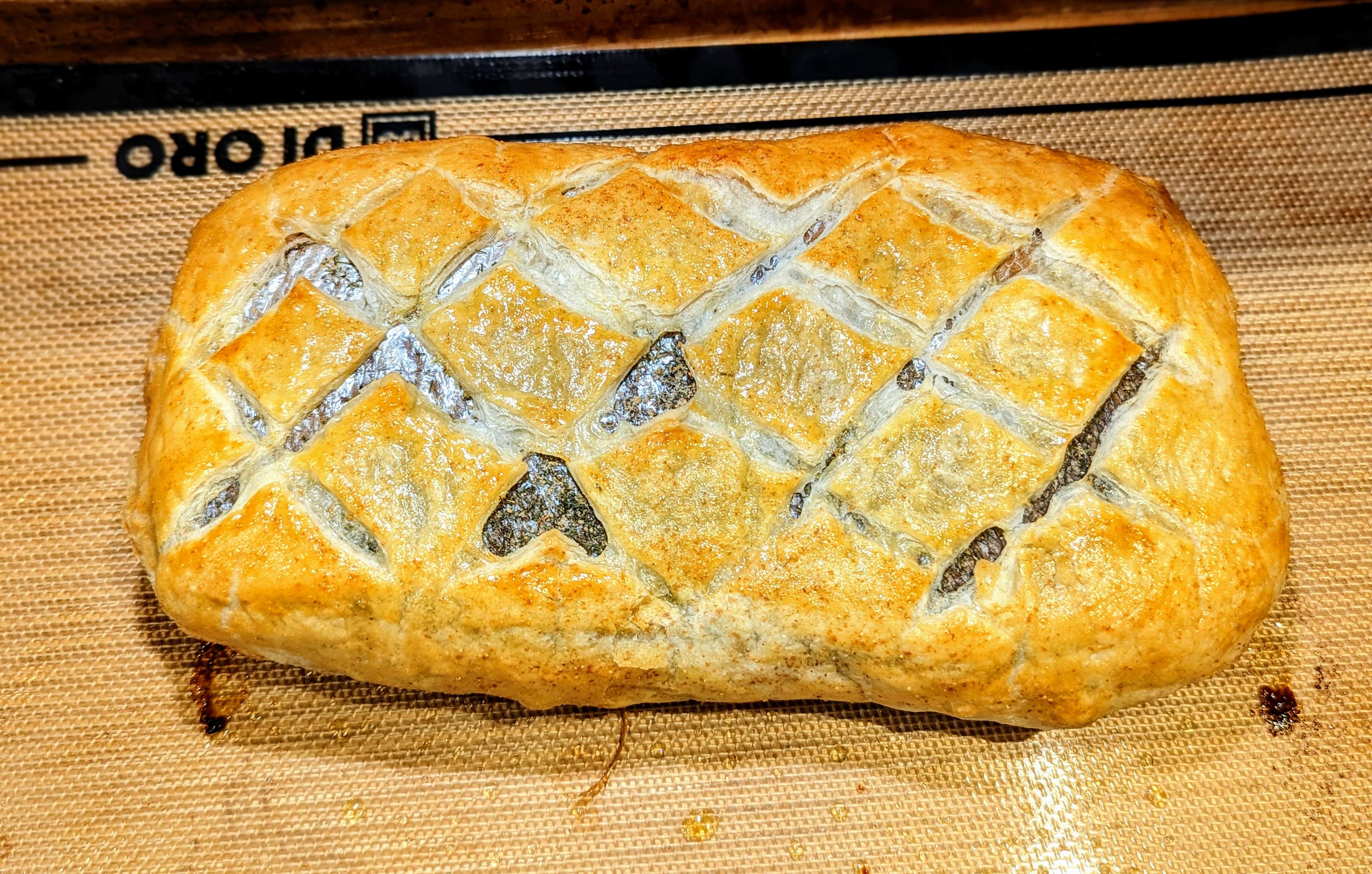 Baked White River Salmon