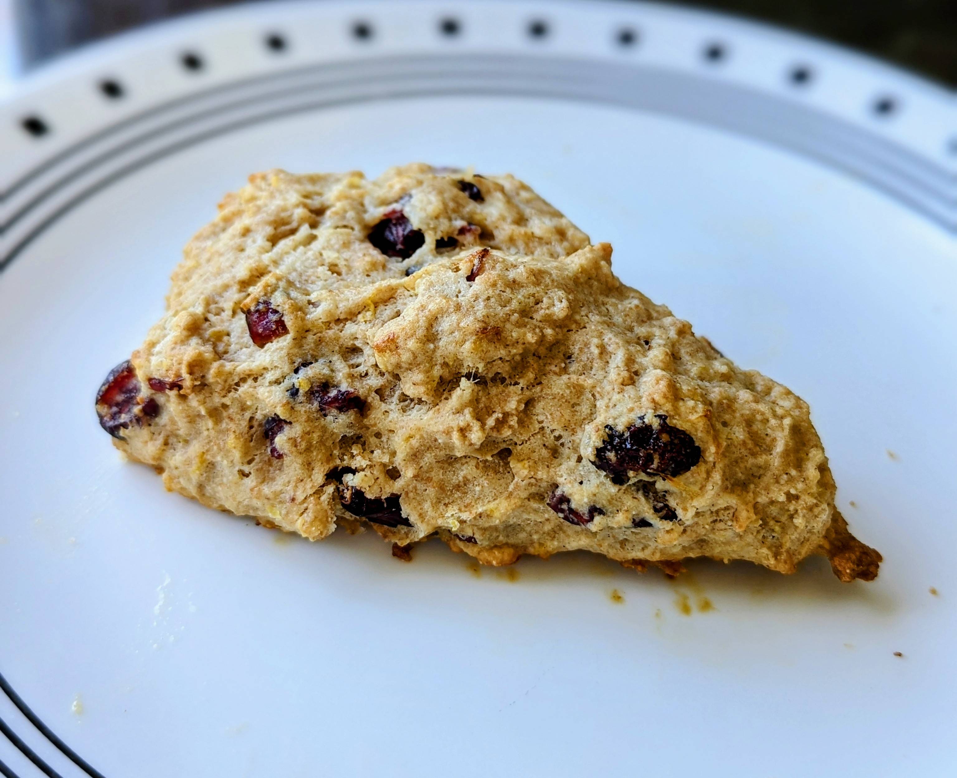 Lemon Cranberry Scones