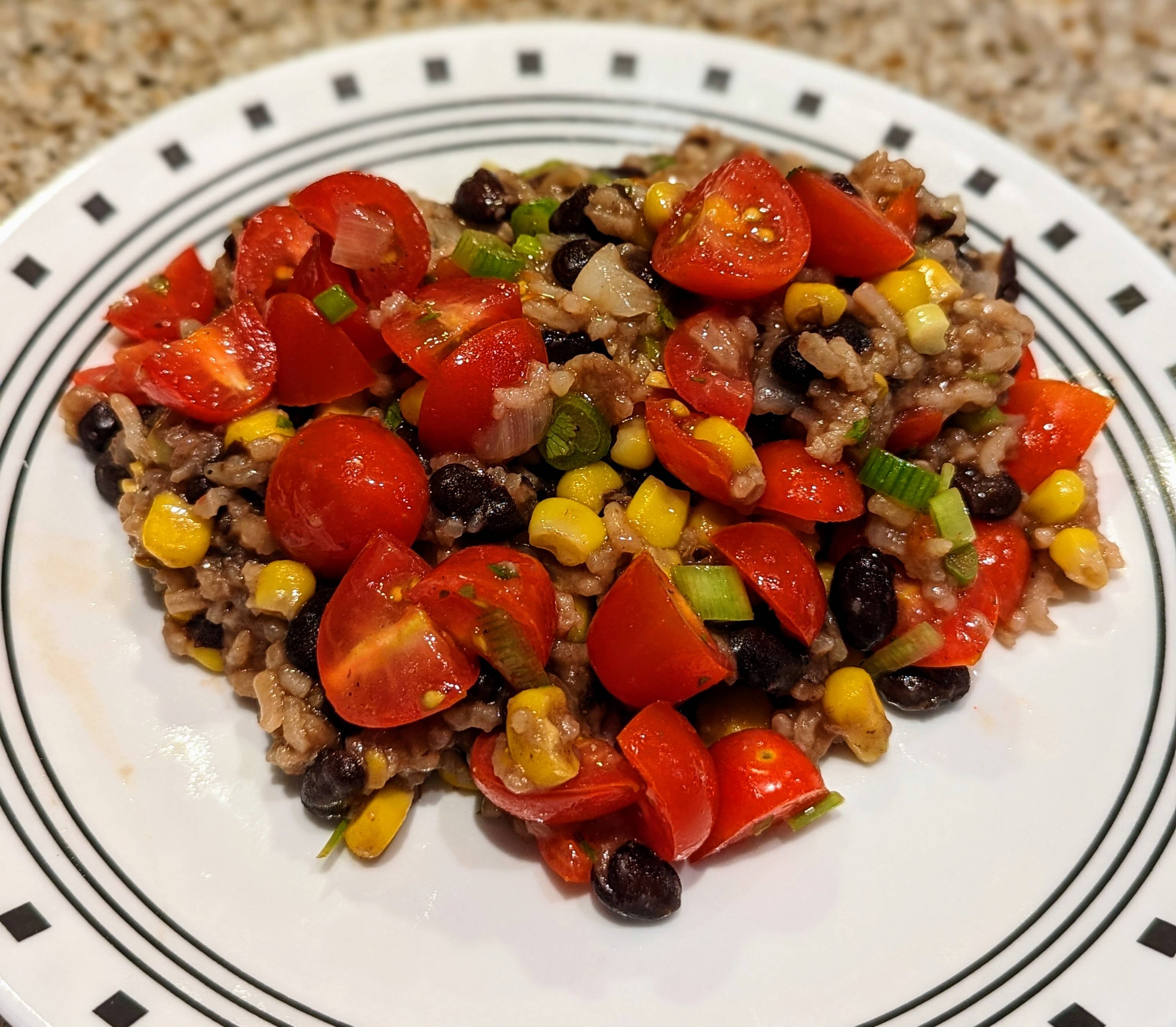 Skillet Rice & Black Beans