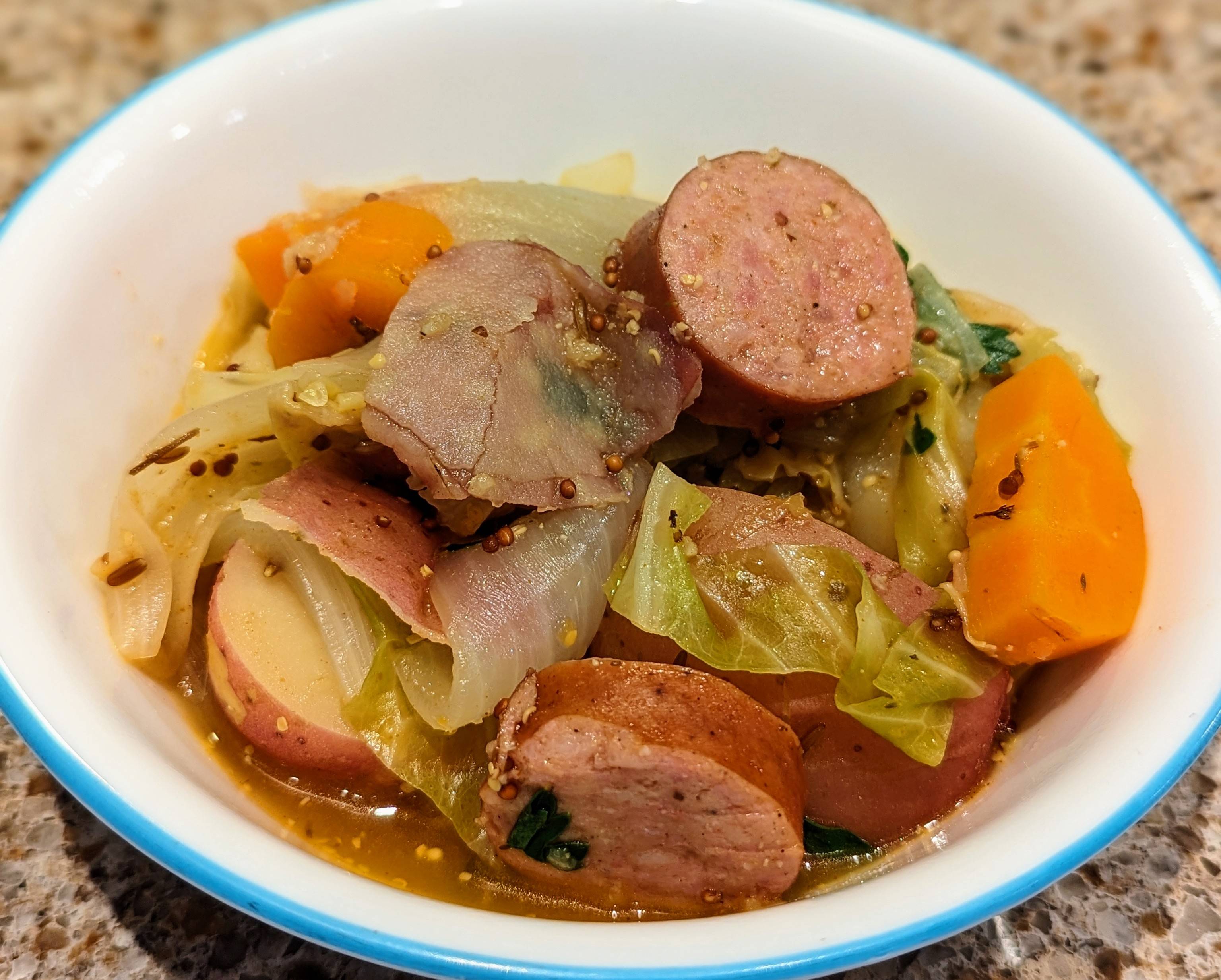 Kielbasa & Vegetable Stew