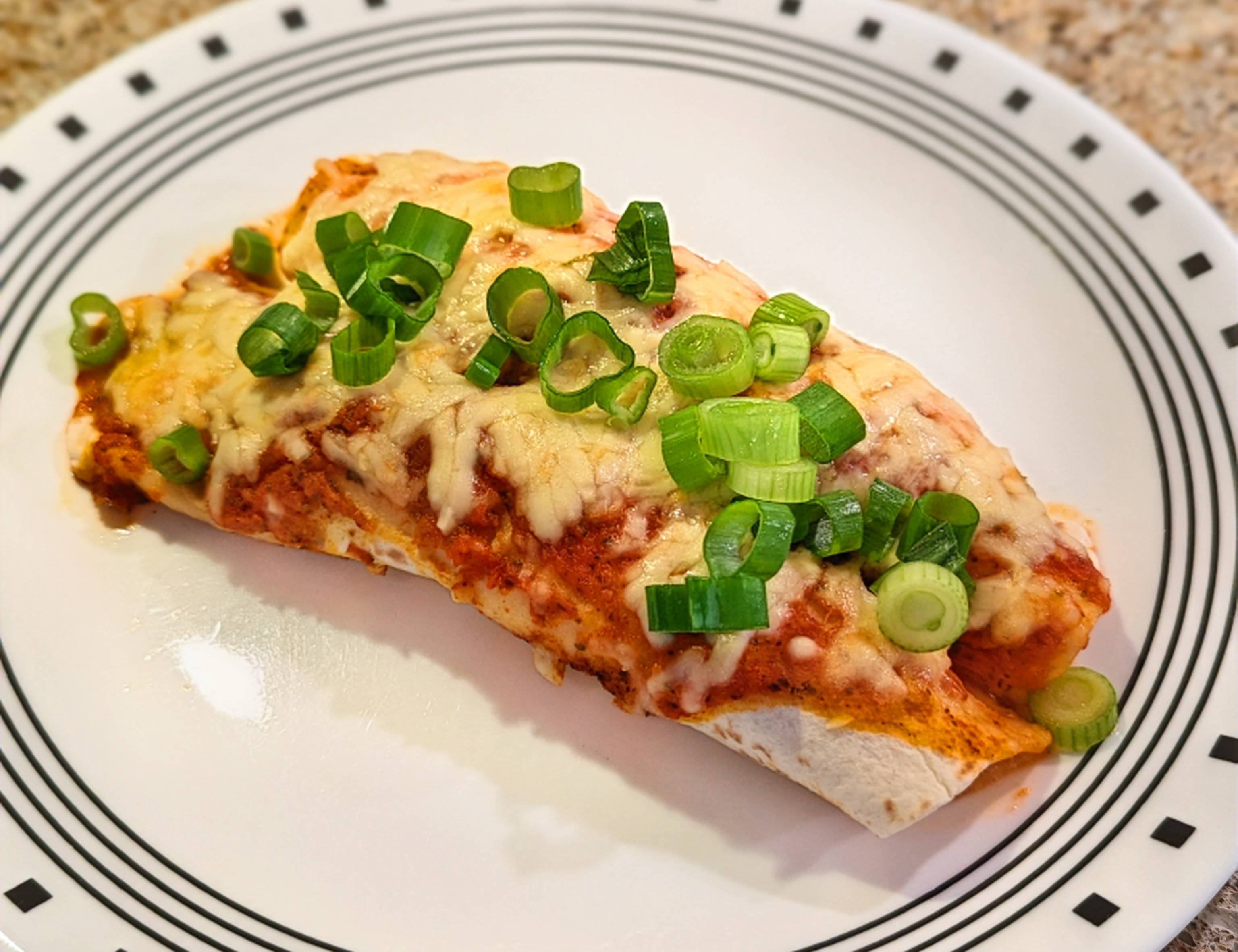 Adobo Chicken Enchiladas