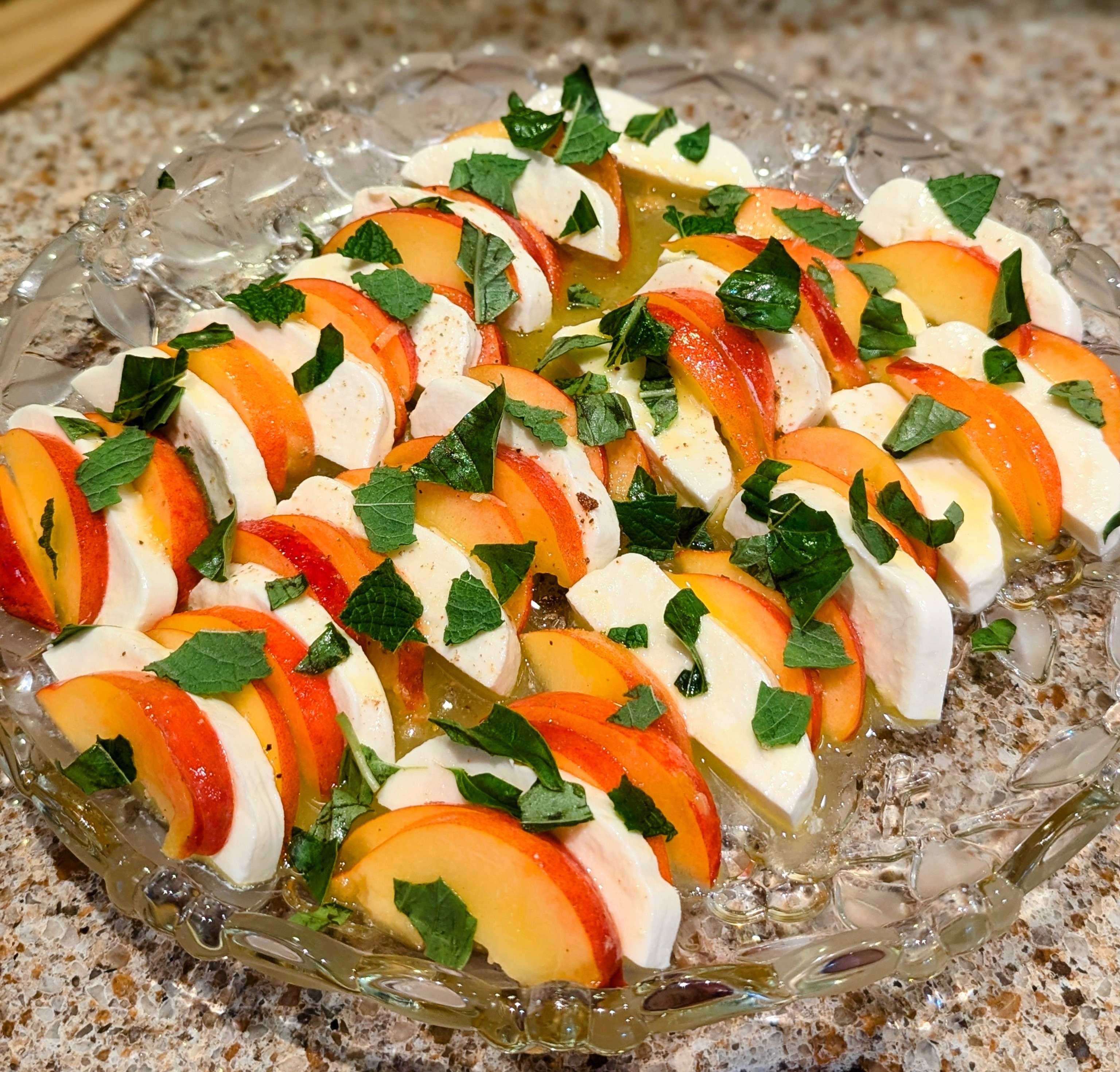 Peach Caprese Salad