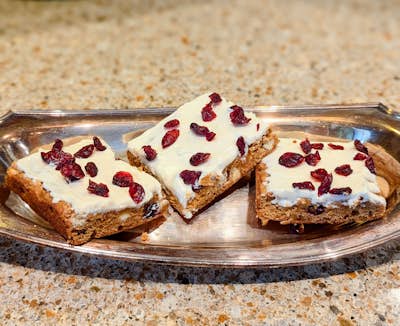 Cranberry Bliss Bars
