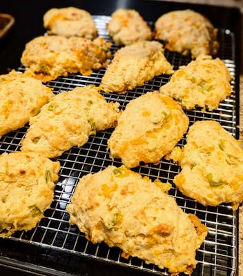 Jalapeño Cheddar Scones