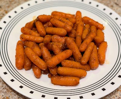 Baby Carrots in Moonsugar Glaze
