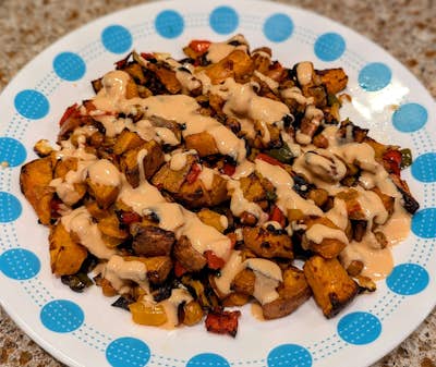 Chickpea & Sweet Potato Hash