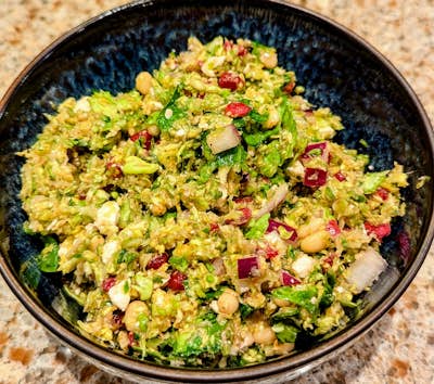 Shaved Brussels Sprouts Salad