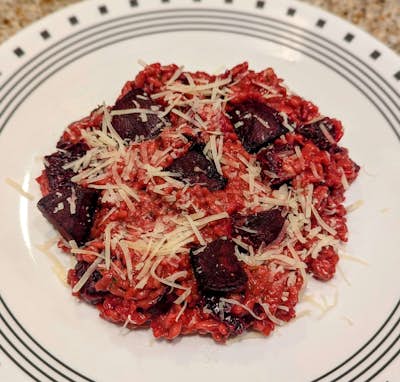 Roasted Beetroot & Thyme Risotto