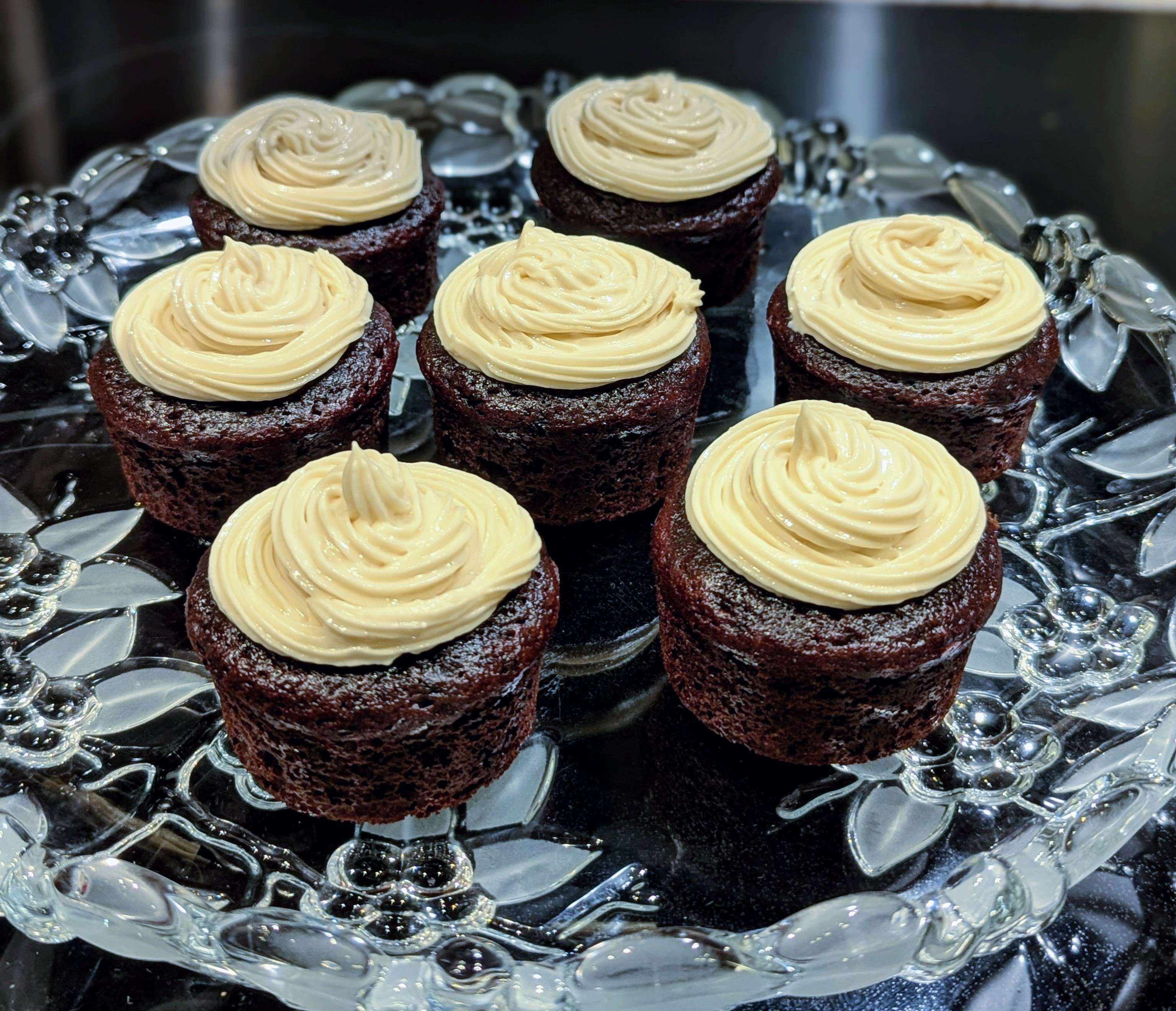 Chocolate Stout Cupcakes w/ Bailey’s Frosting