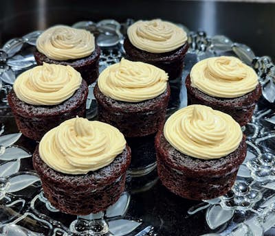 Chocolate Stout Cupcakes w/ Bailey’s Frosting