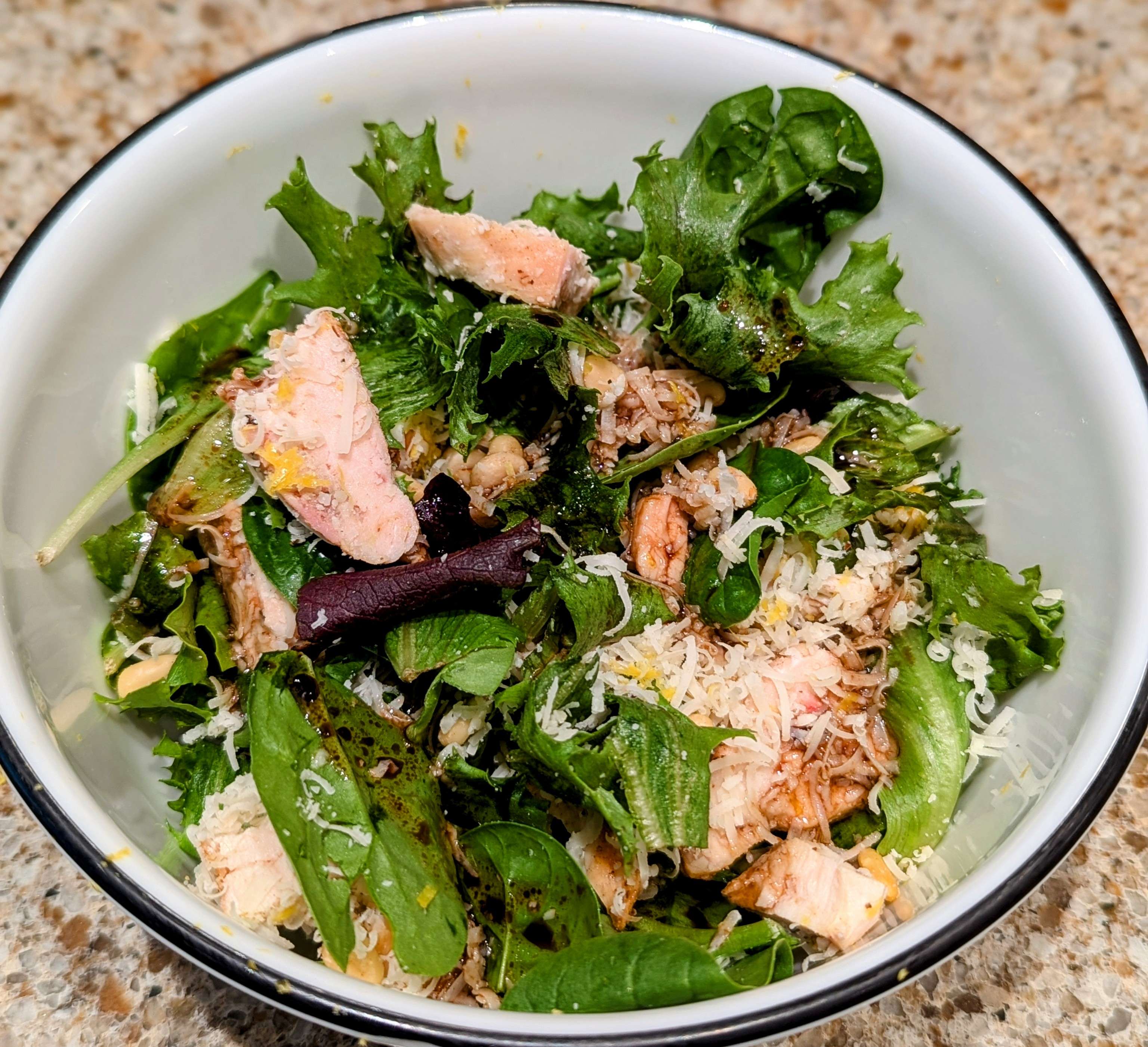 Lemon Chicken Spring Salad