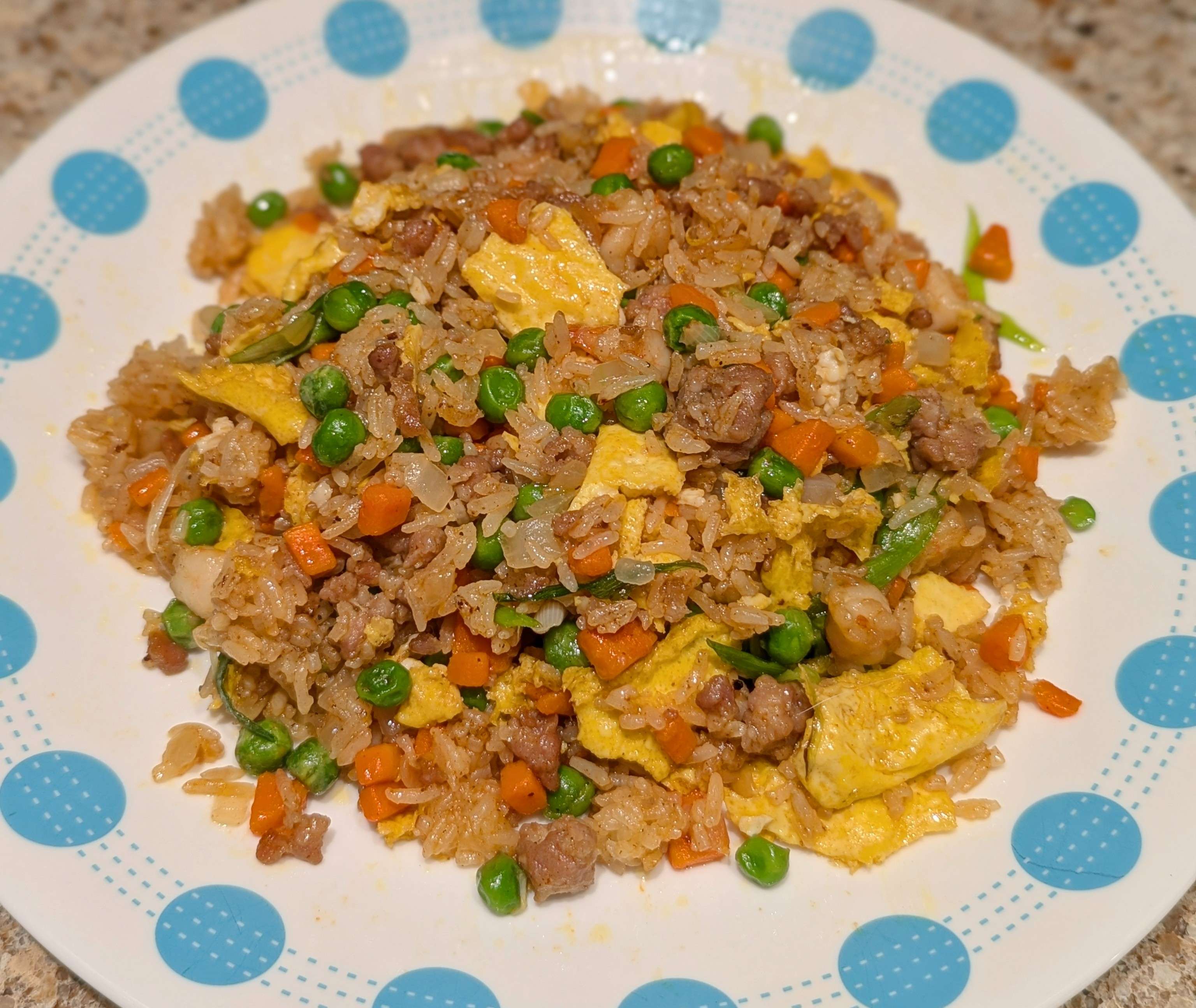 Pork & Shrimp Egg Fried Rice