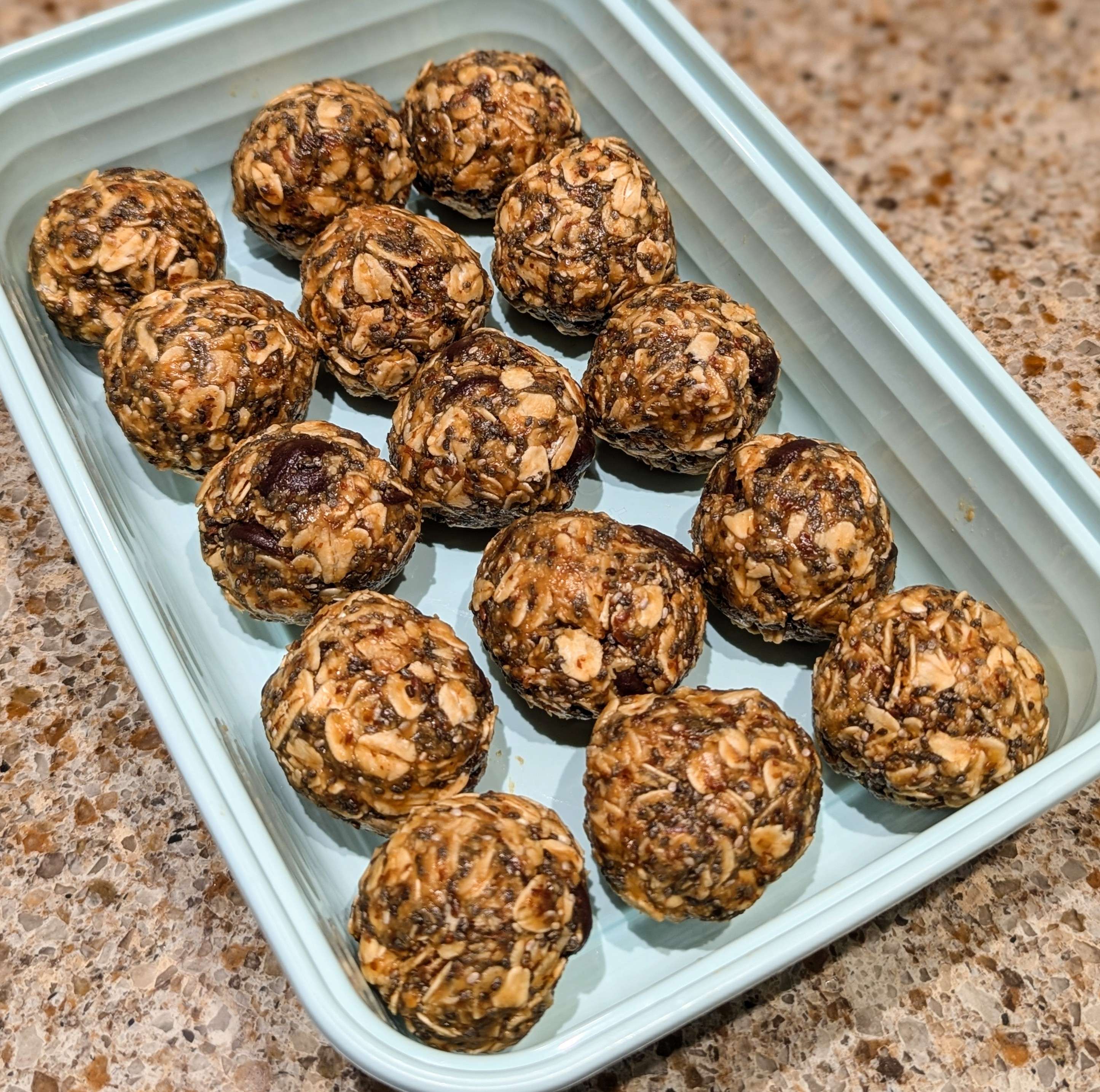 No Bake Oatmeal Energy Balls