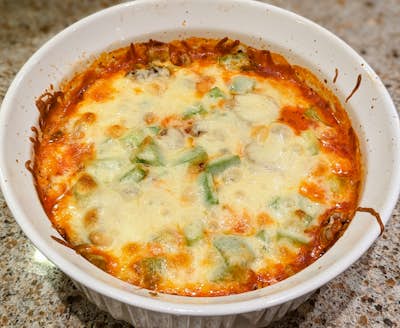 Zoodle Pizza Casserole