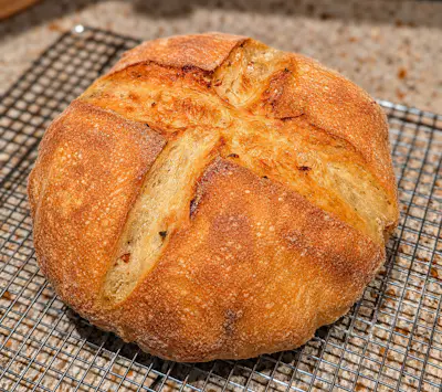 Jalapeño Cheddar Sourdough Bread