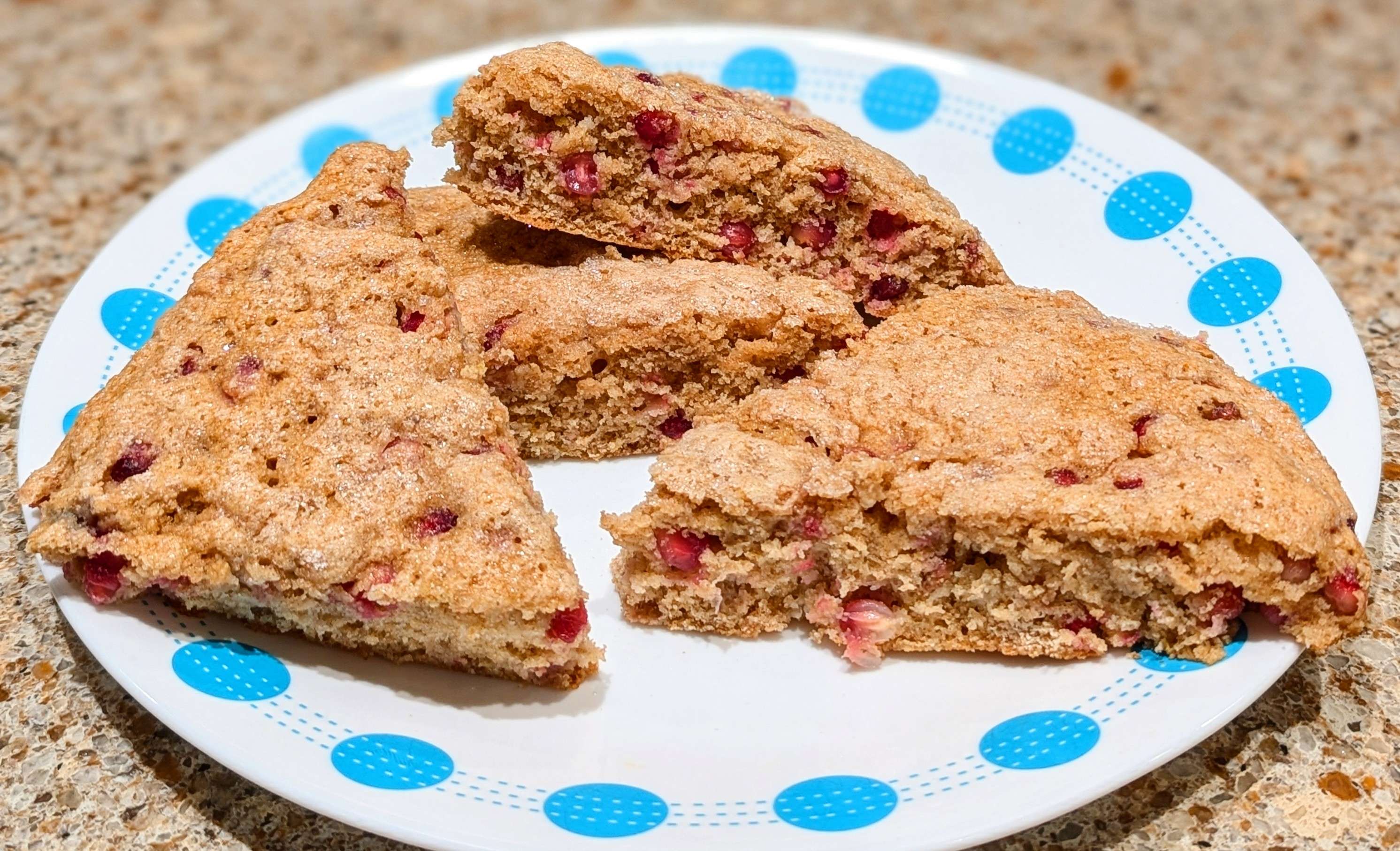 Pomegranate Scones