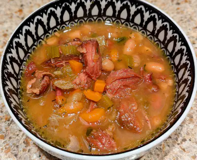 Epic Navy Bean Ham Bone Soup