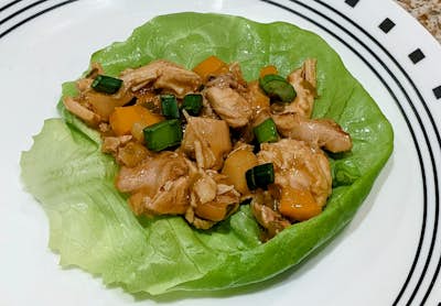 Spicy Chicken Lettuce Cups