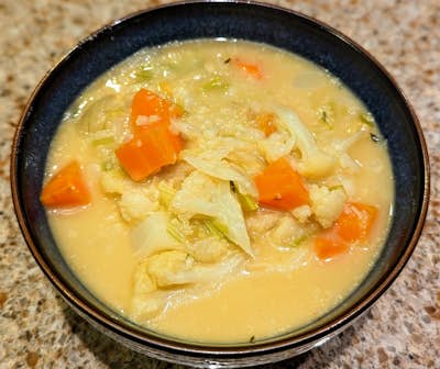 Roasted Cauliflower Chowder