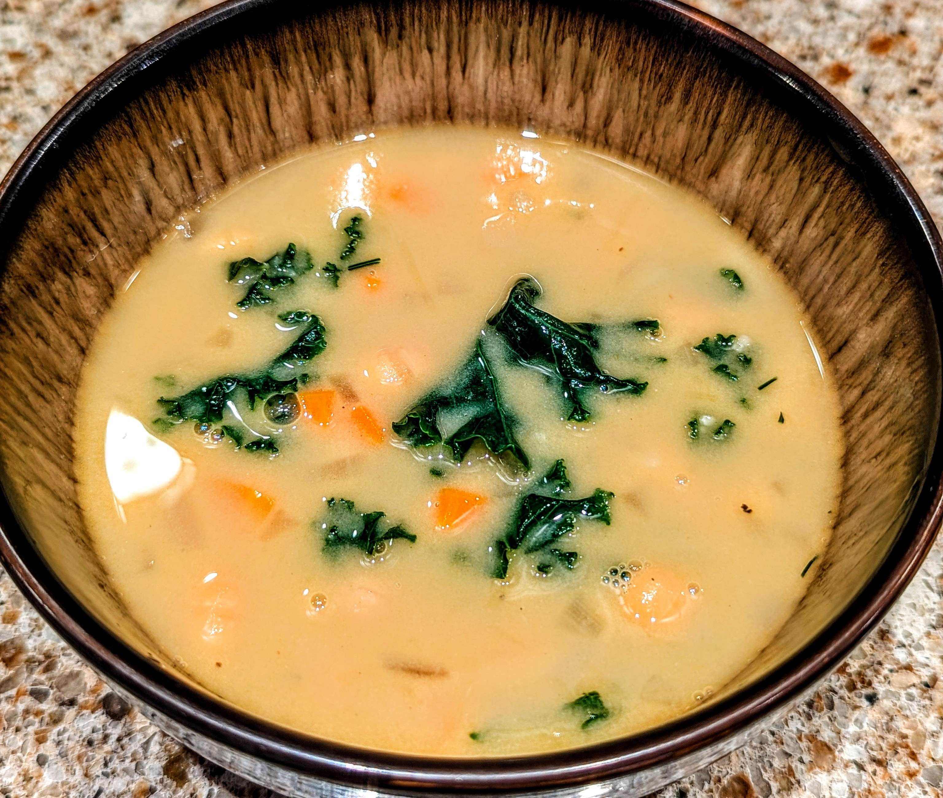 Lemon Chickpea Orzo Soup