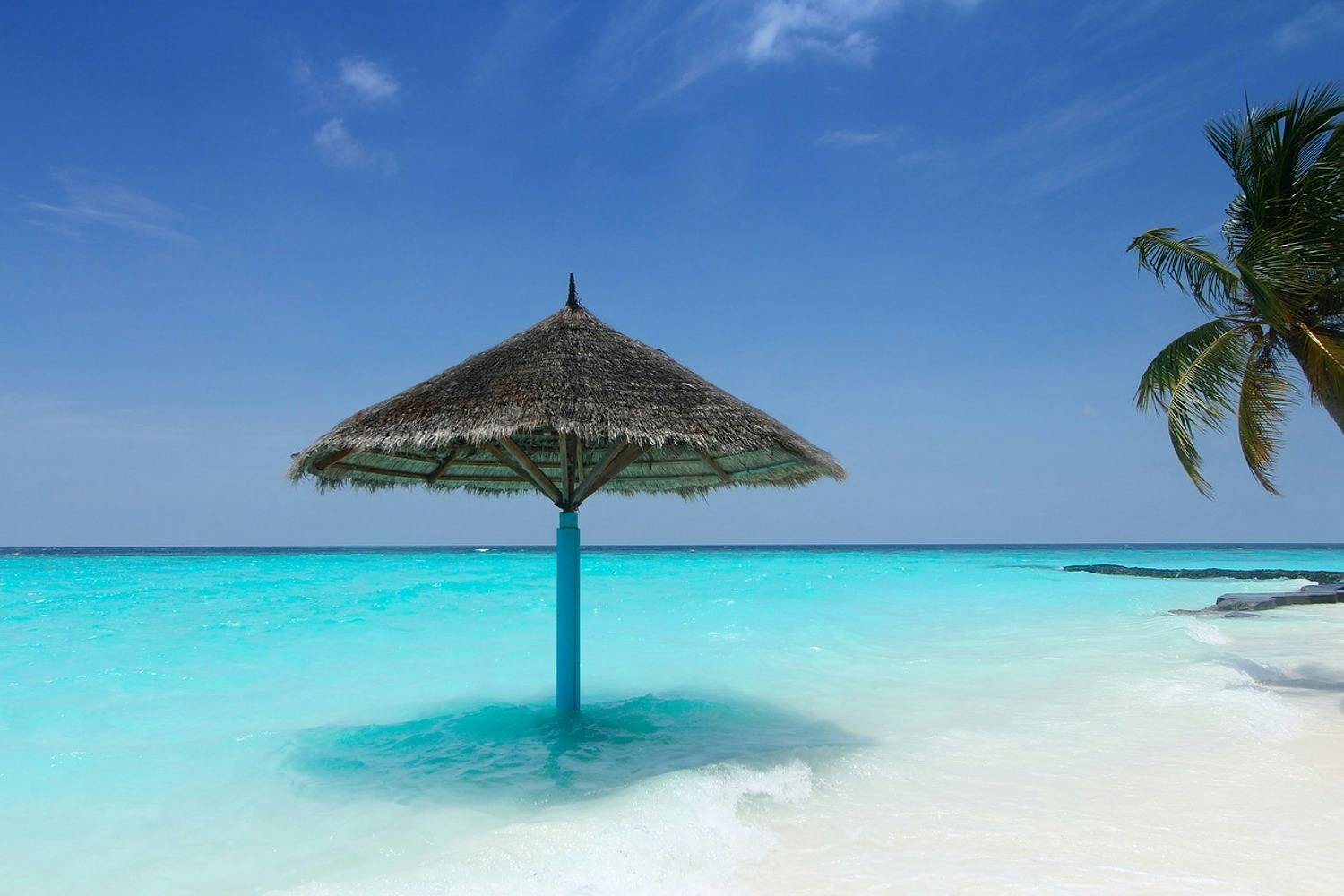 Leinwandbild Traum Malediven