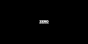  Zero logo on black background.