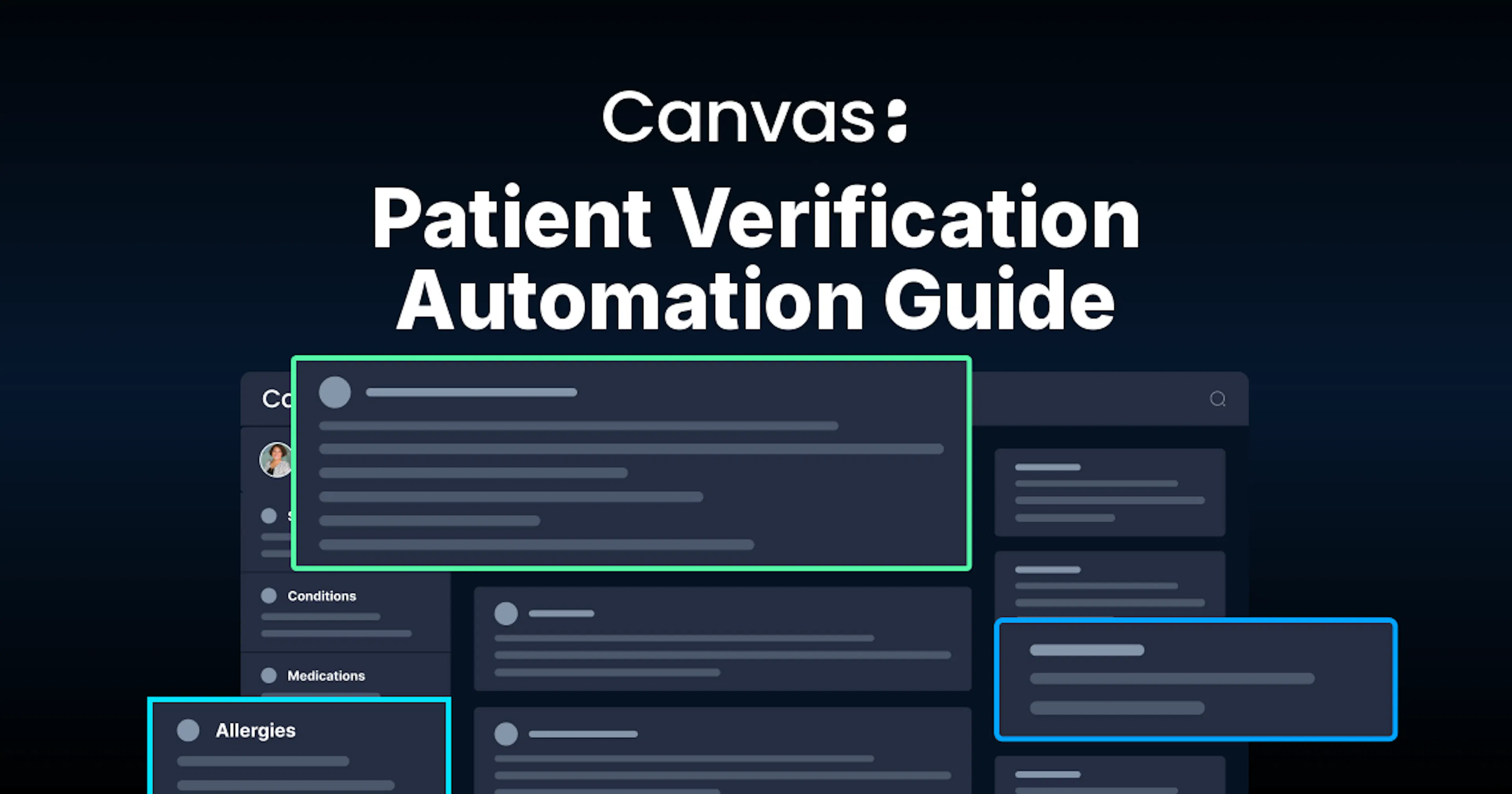 Patient Verification Automation for Healthcare Providers social card