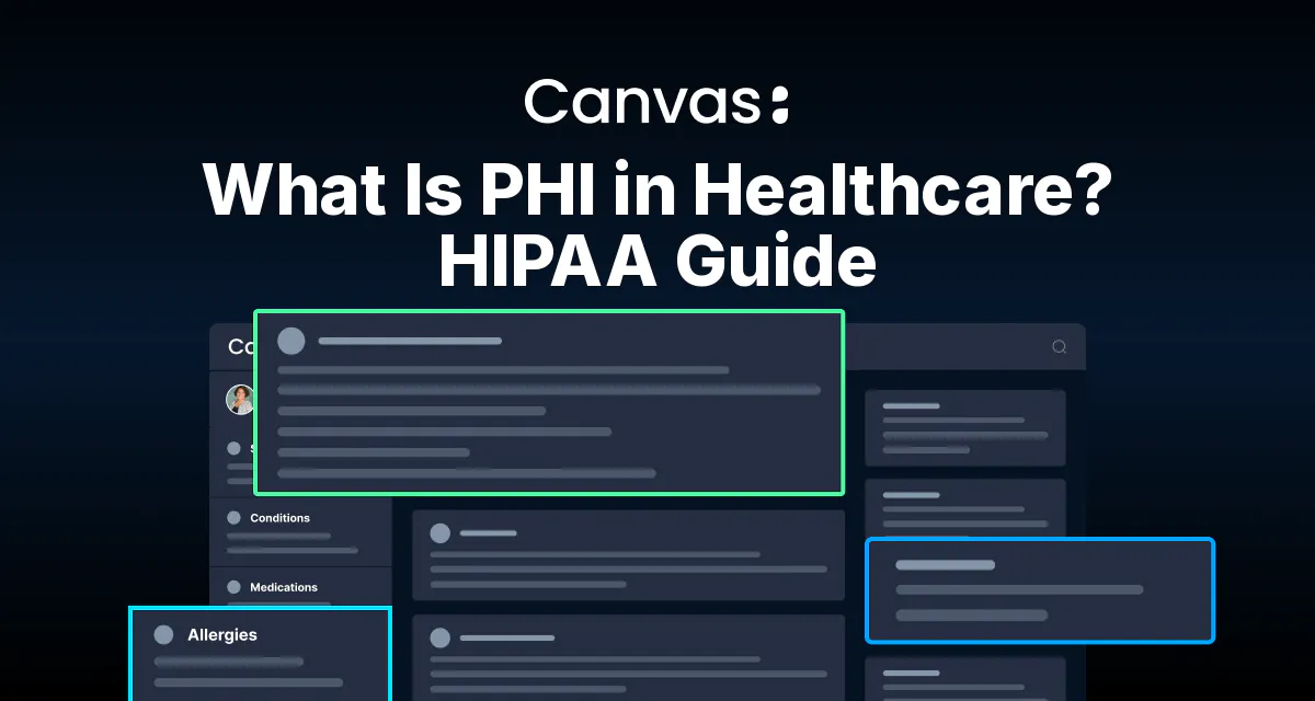 What Is PHI in Healthcare? A Guide for Clinical Teams cover