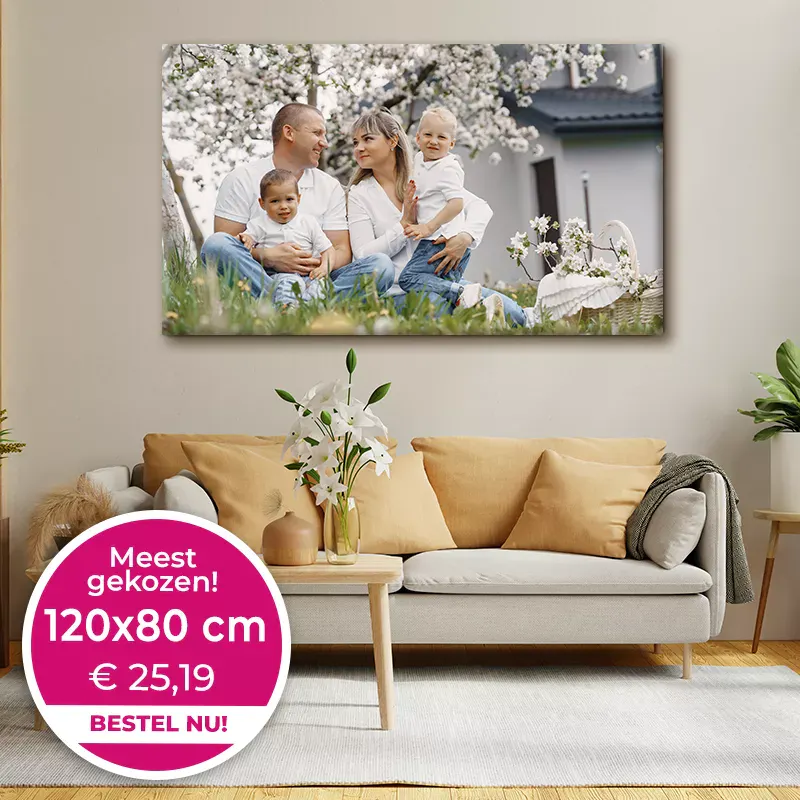Canvas zomer 120x80