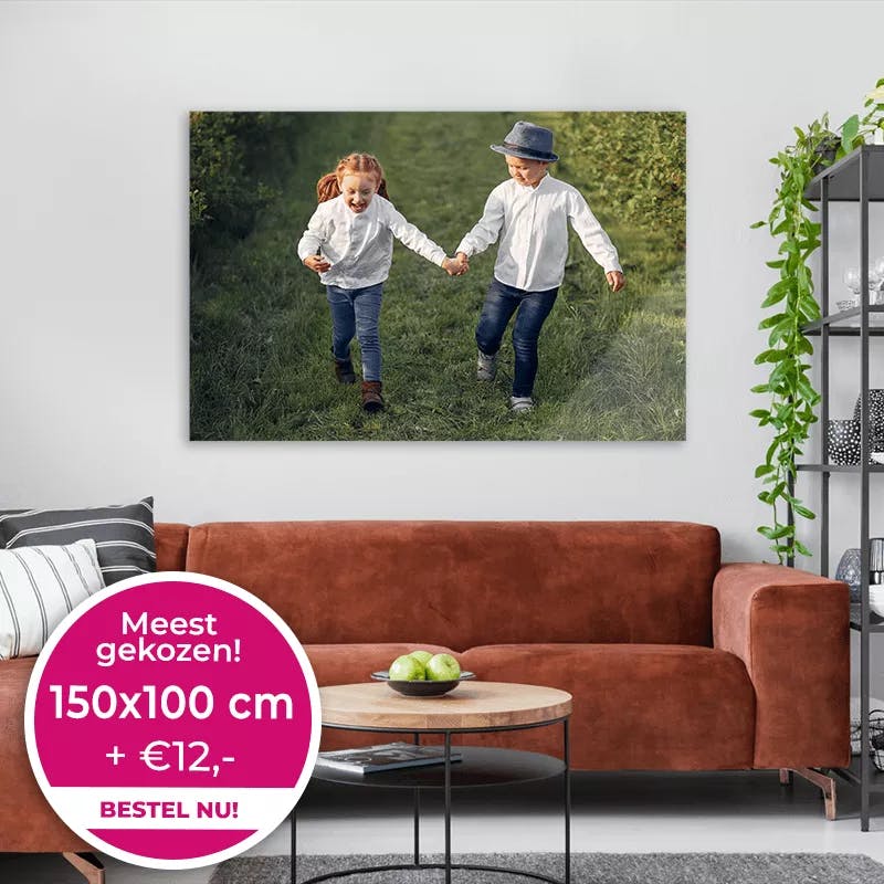 Winnaars posteractie 160x80cm